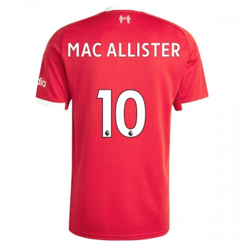 Officiële Voetbalshirt Liverpool Mac Allister 10 Thuis 2025-26 - Heren Officiële Voetbalshirt Liverpool Mac Allister 10 Thuis 2025-26 - Heren